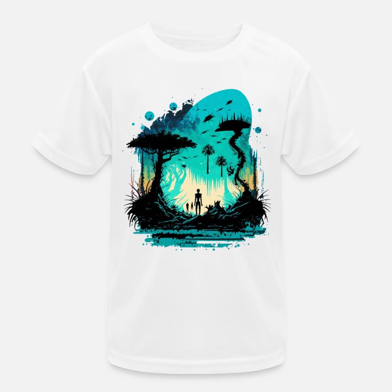 reise Kinder Funktions-T-Shirt