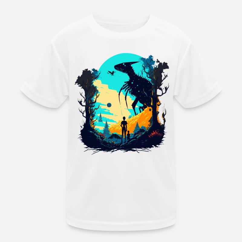 Créature extraterrestre T-shirt sport Enfant