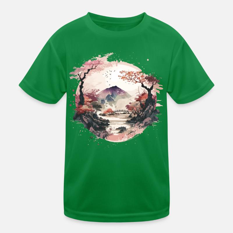 Zen-Garten Kinder Funktions-T-Shirt