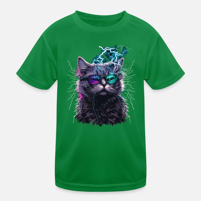 Thunder Cat Kids Functional T-Shirt