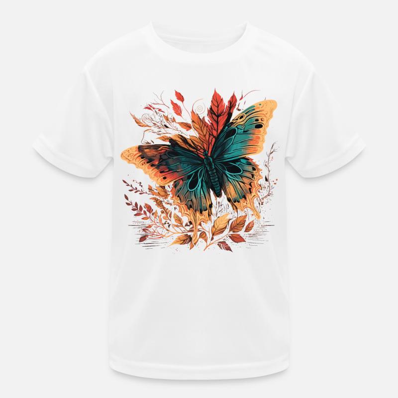 Illustration de papillon T-shirt sport Enfant