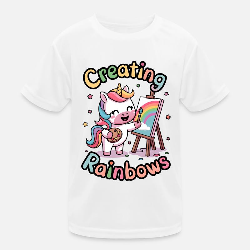 Creating Rainbows Kids Functional T-Shirt