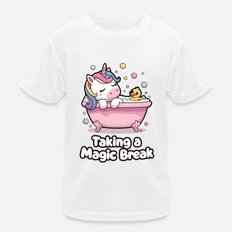 Taking A Magic Break Kids Functional T-Shirt