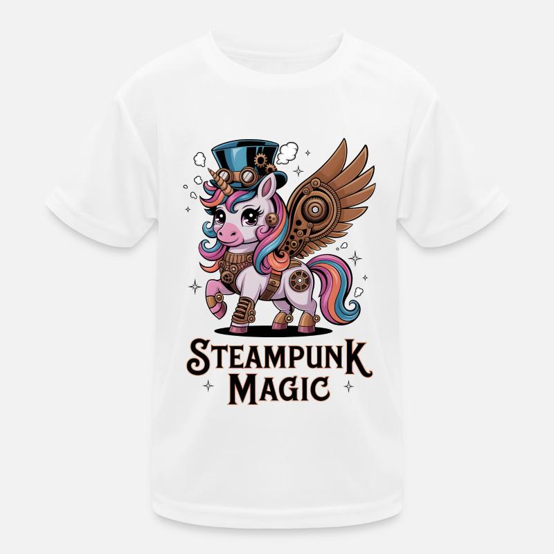 Steampunk Magic Kids Functional T-Shirt