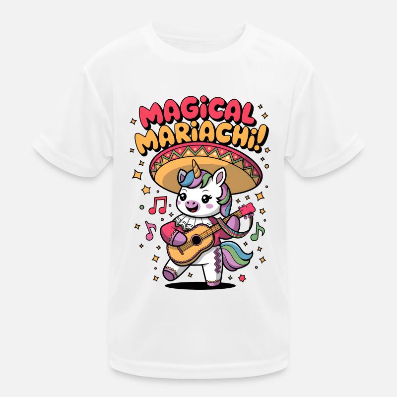 Magische Mariachi Kinder Funktions-T-Shirt