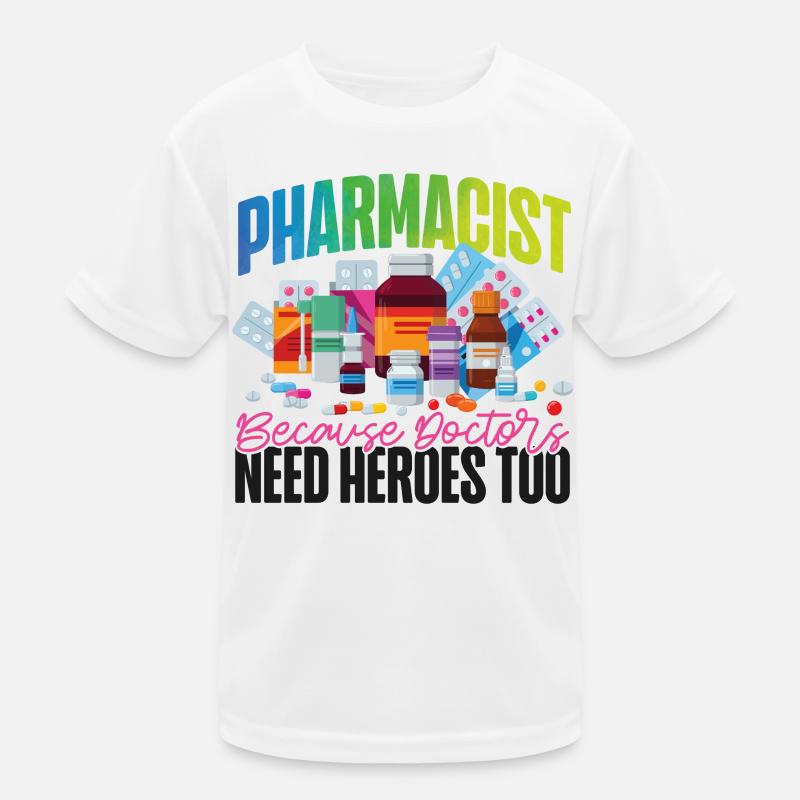 Pharmacy Tech Technician Kids Functional T-Shirt