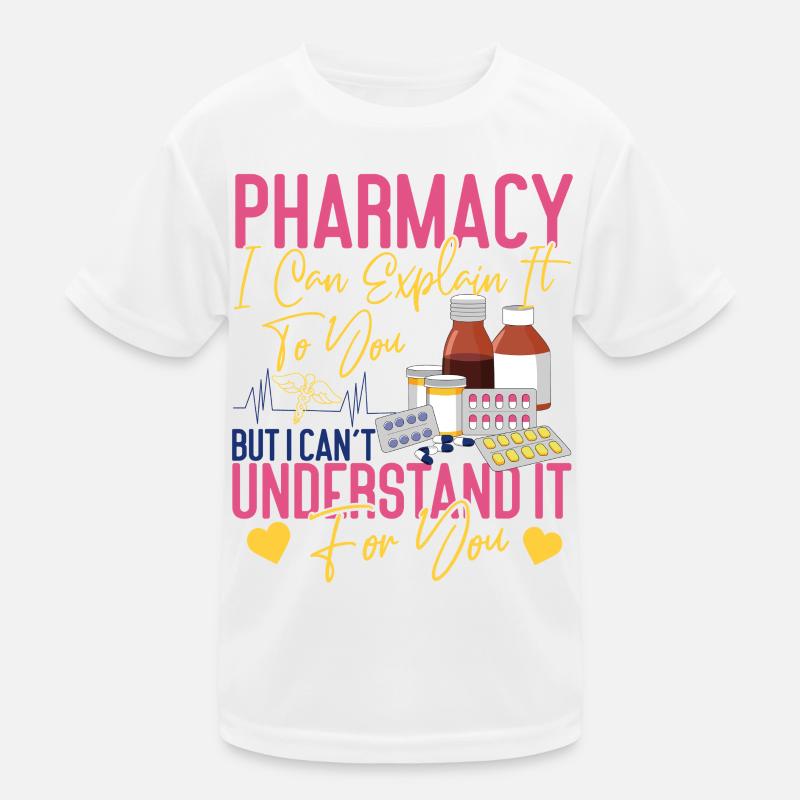 Pharmacy Tech Technician Kids Functional T-Shirt