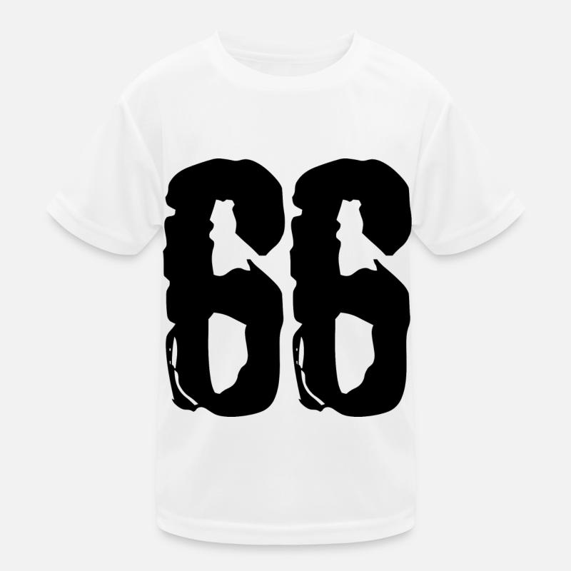 Maillot à 66 numéros T-shirt sport Enfant