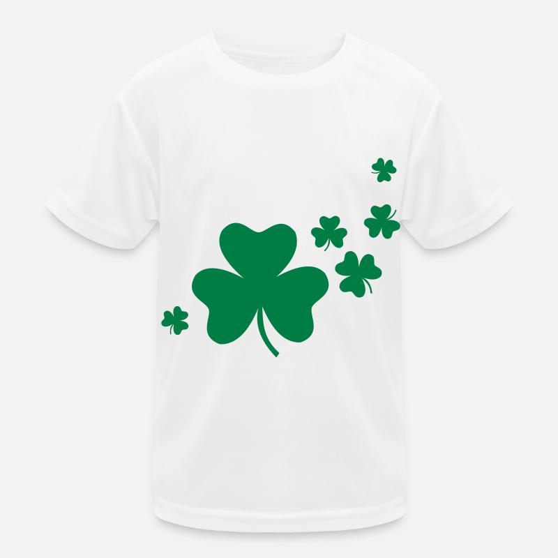 Feuille de trèfles T-shirt sport Enfant