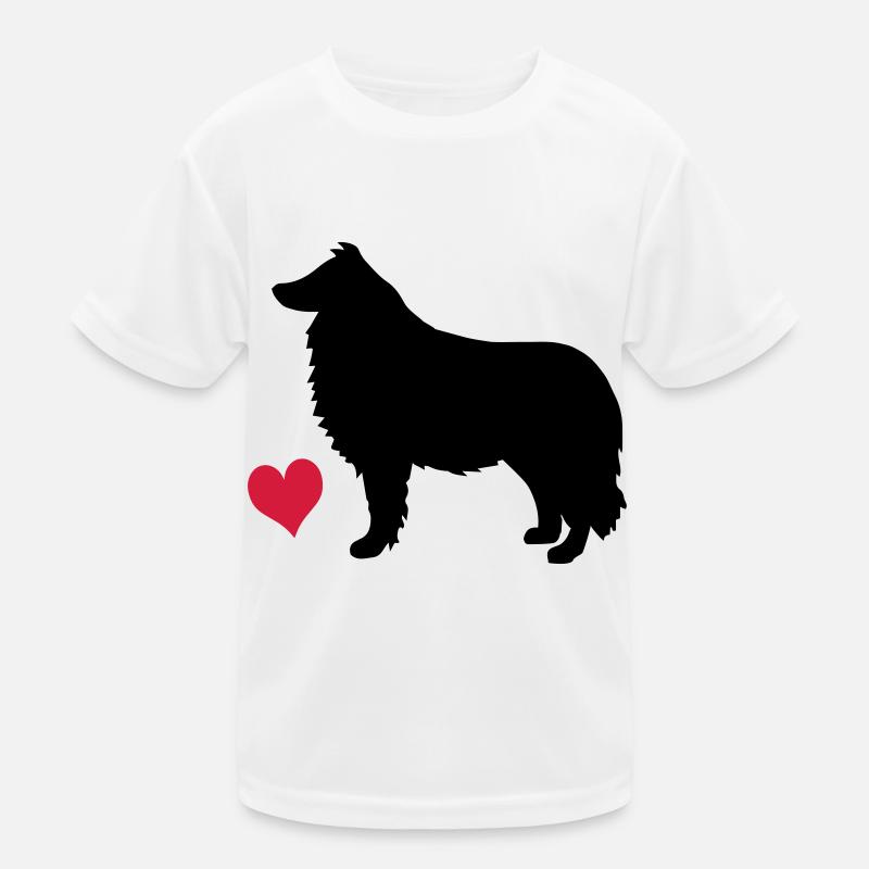 Hund Kinder Funktions-T-Shirt