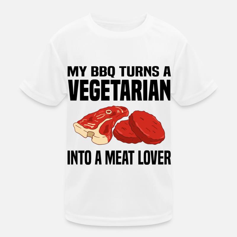 Amateurs de viande T-shirt sport Enfant