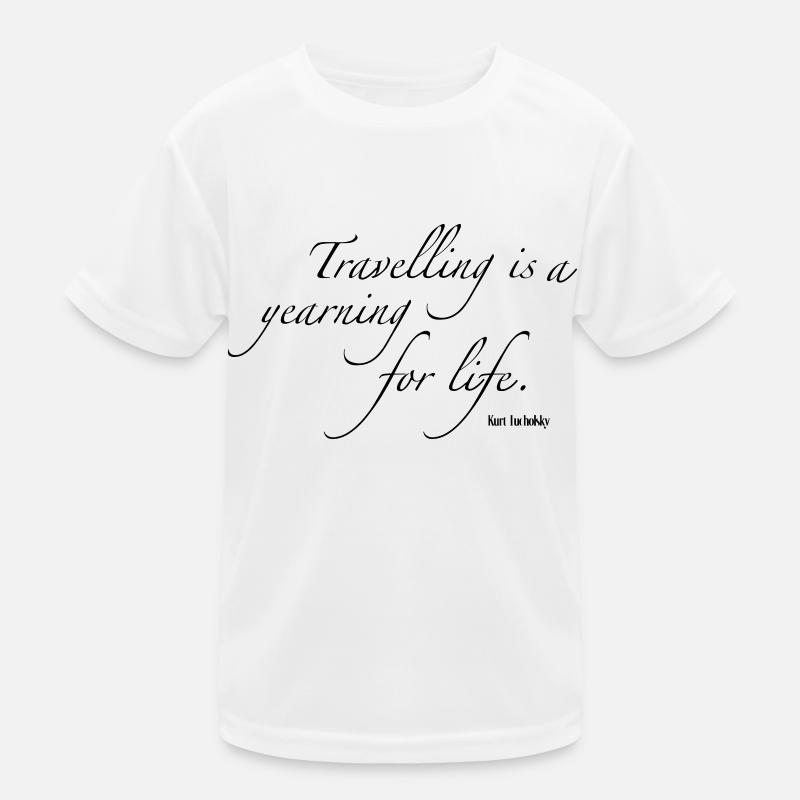 reisen Kinder Funktions-T-Shirt