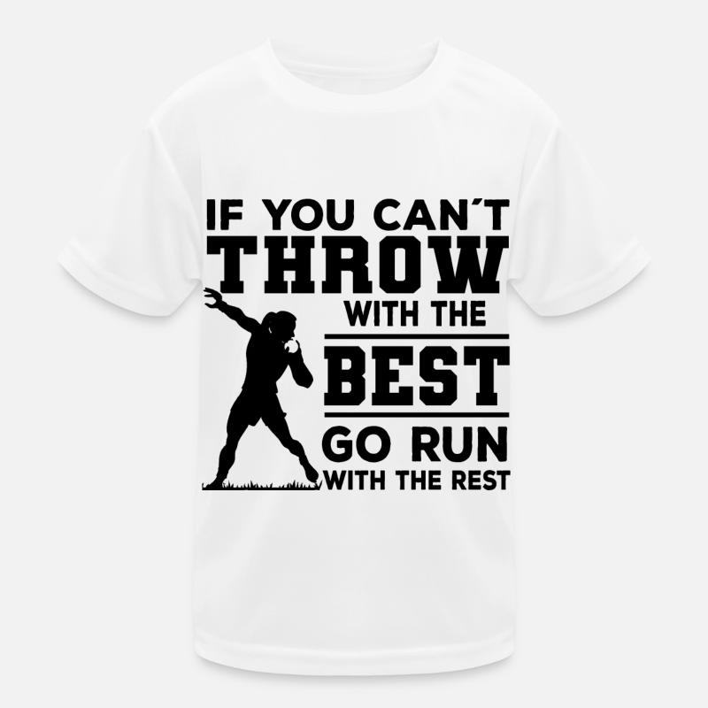 Lancer du poids T-shirt sport Enfant