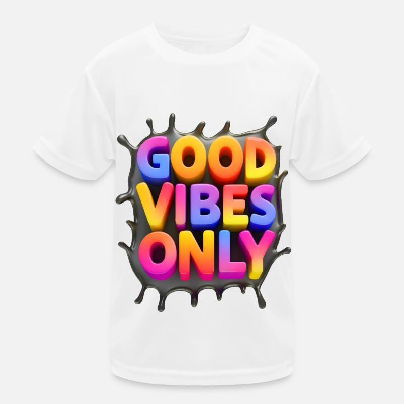 VIBES 🌈 Kinder Funktions-T-Shirt