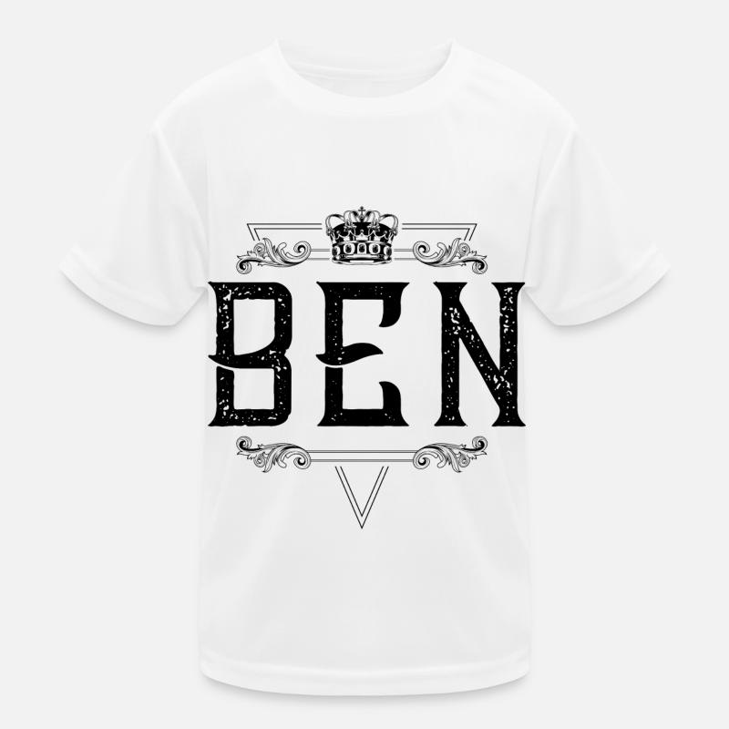 Nom de Ben T-shirt sport Enfant