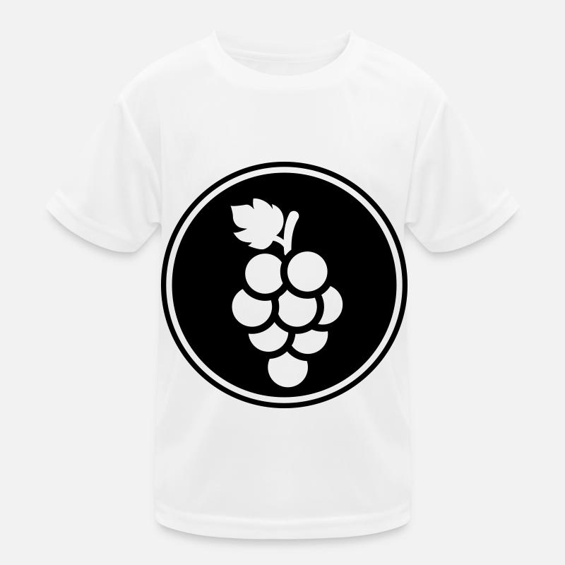 weintrauben Kinder Funktions-T-Shirt