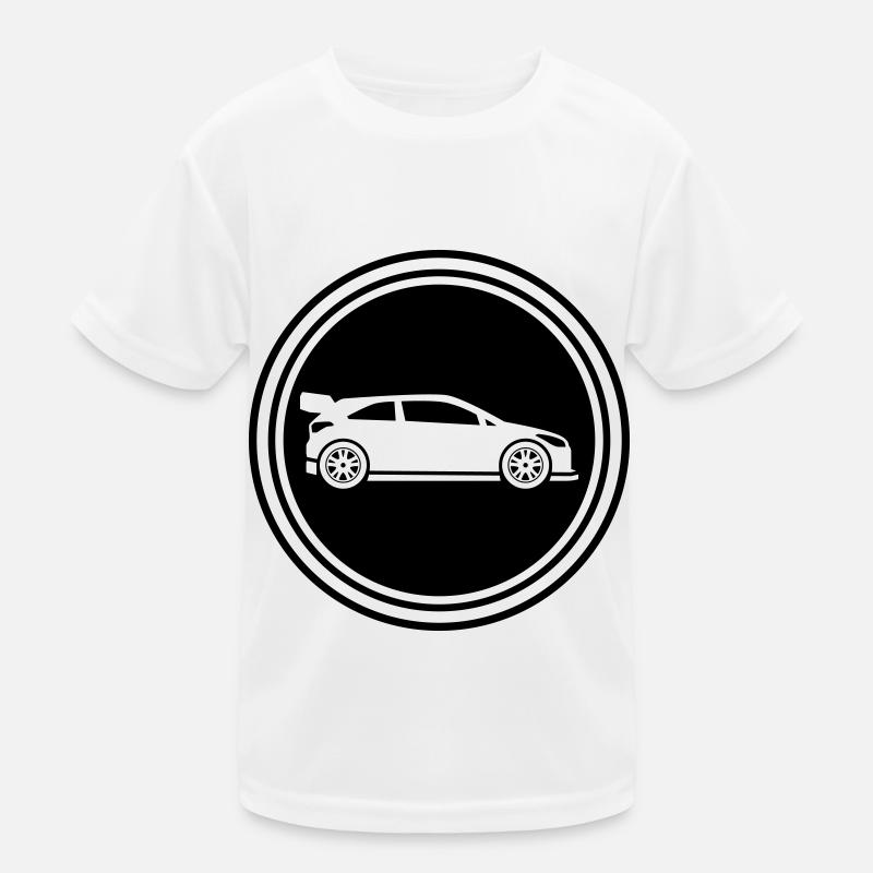 Auto Rennfahrer Kinder Funktions-T-Shirt