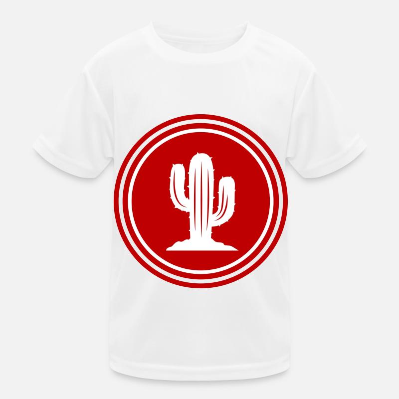 Kaktus Element Kinder Funktions-T-Shirt