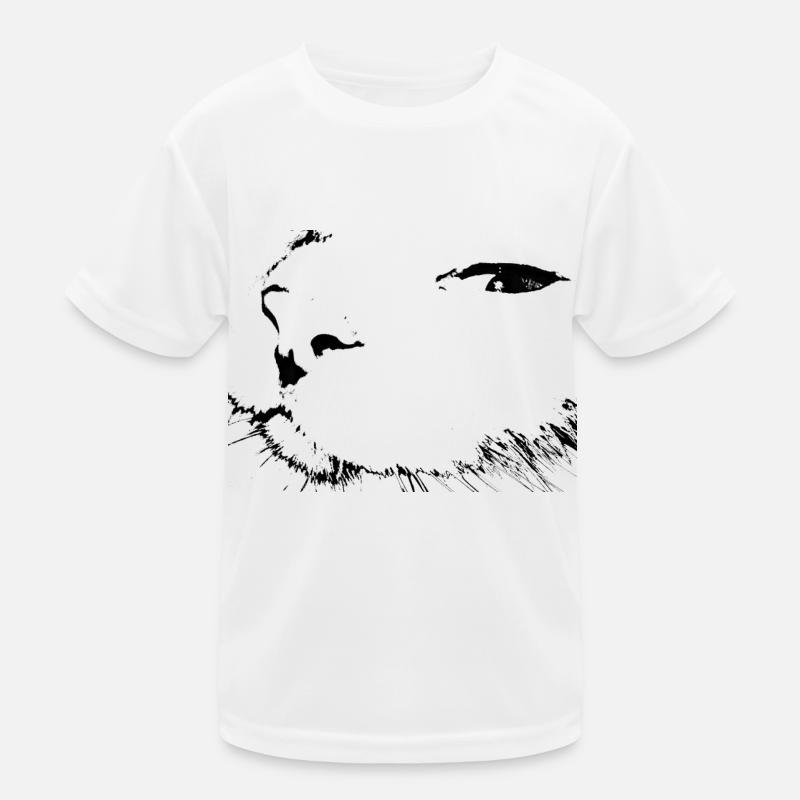 chat T-shirt sport Enfant