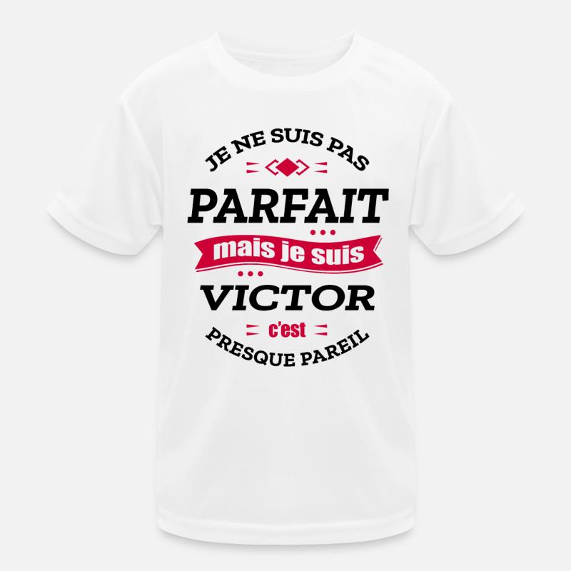 VICTOR PARFAIT - PRENOM VICTOR T-shirt sport Enfant