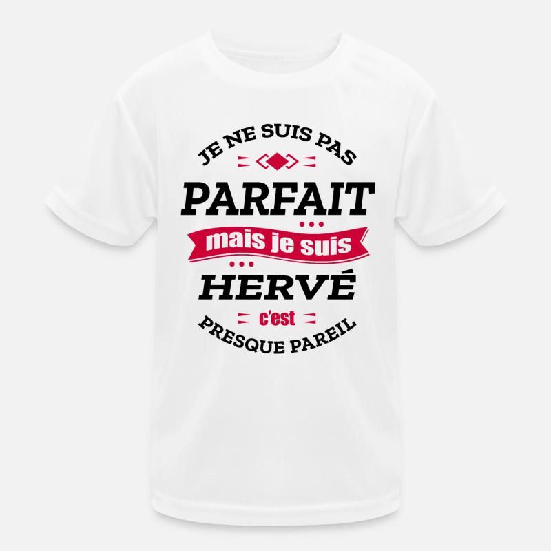 HERVÉ PARFAIT - PRENOM HERVÉ T-shirt sport Enfant