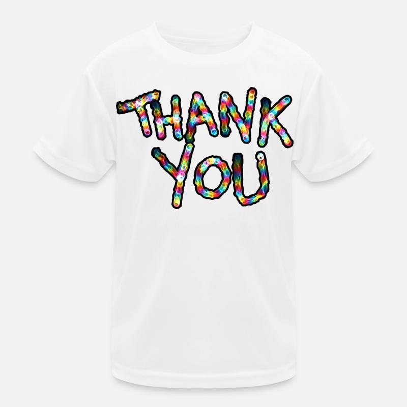 Thank You Kids Functional T-Shirt