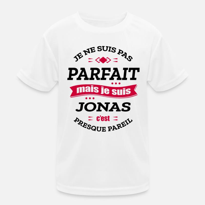 JONAS PARFAIT - PRENOM JONAS T-shirt sport Enfant