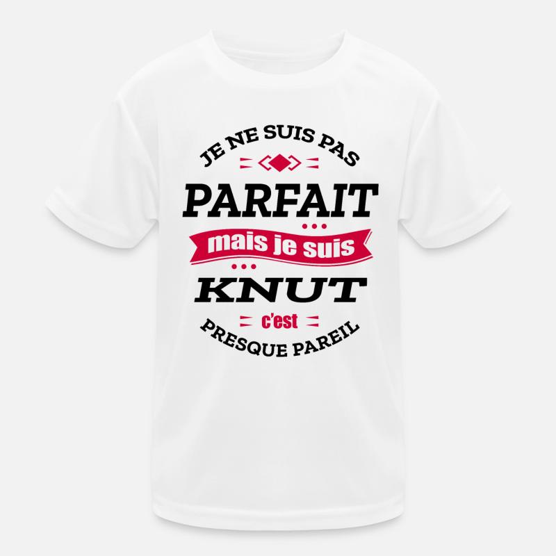 KNUT PARFAIT - PRENOM KNUT T-shirt sport Enfant
