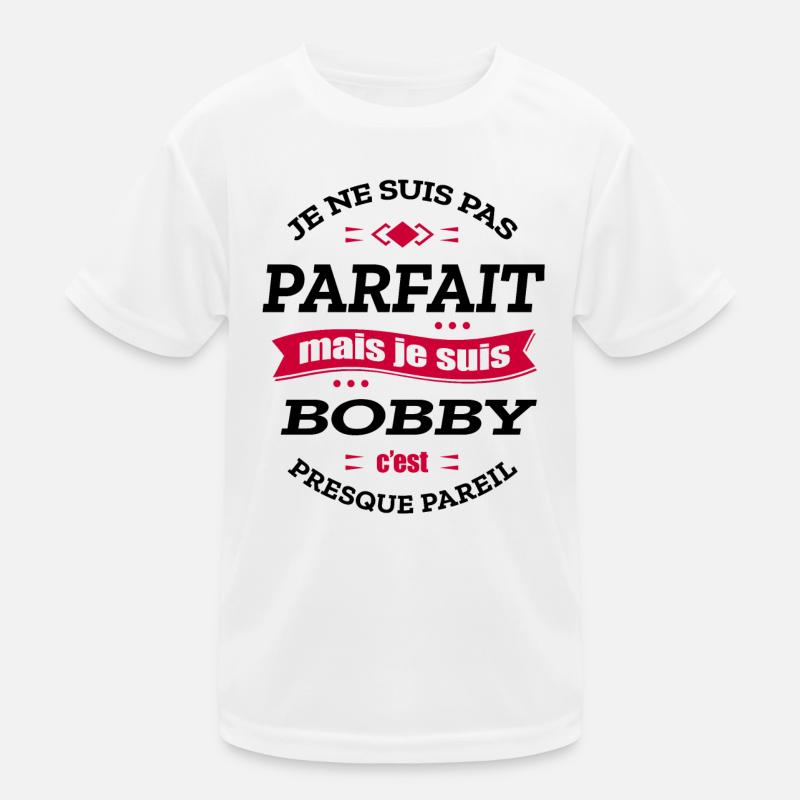 BOBBY PARFAIT - PRENOM BOBBY T-shirt sport Enfant