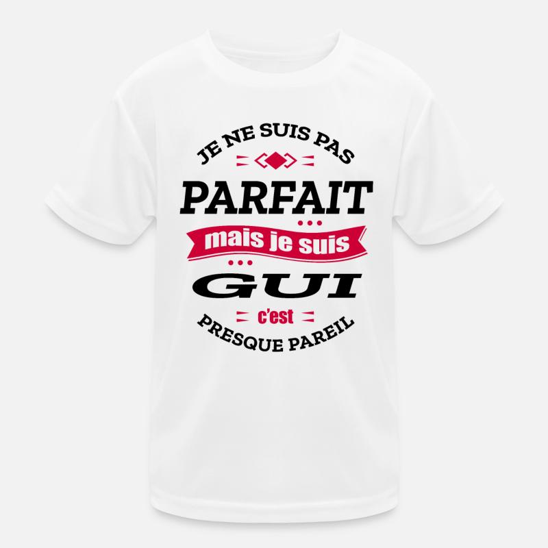 GUI PARFAIT - PRENOM GUI T-shirt sport Enfant