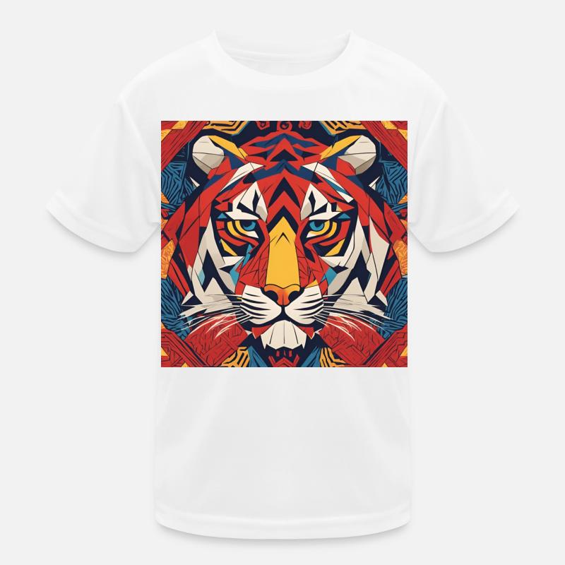Bright Tiger Kids Functional T-Shirt