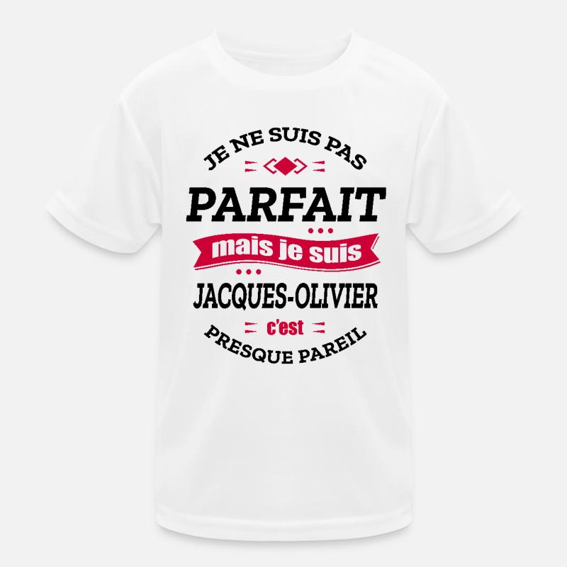 JACQUES-OLIVIER PARFAIT - PRENOM JACQUES-OLIVIER T-shirt sport Enfant