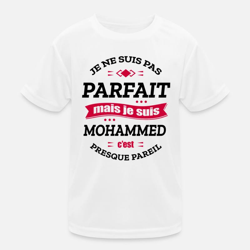 MOHAMMED PARFAIT - PRENOM MOHAMMED T-shirt sport Enfant