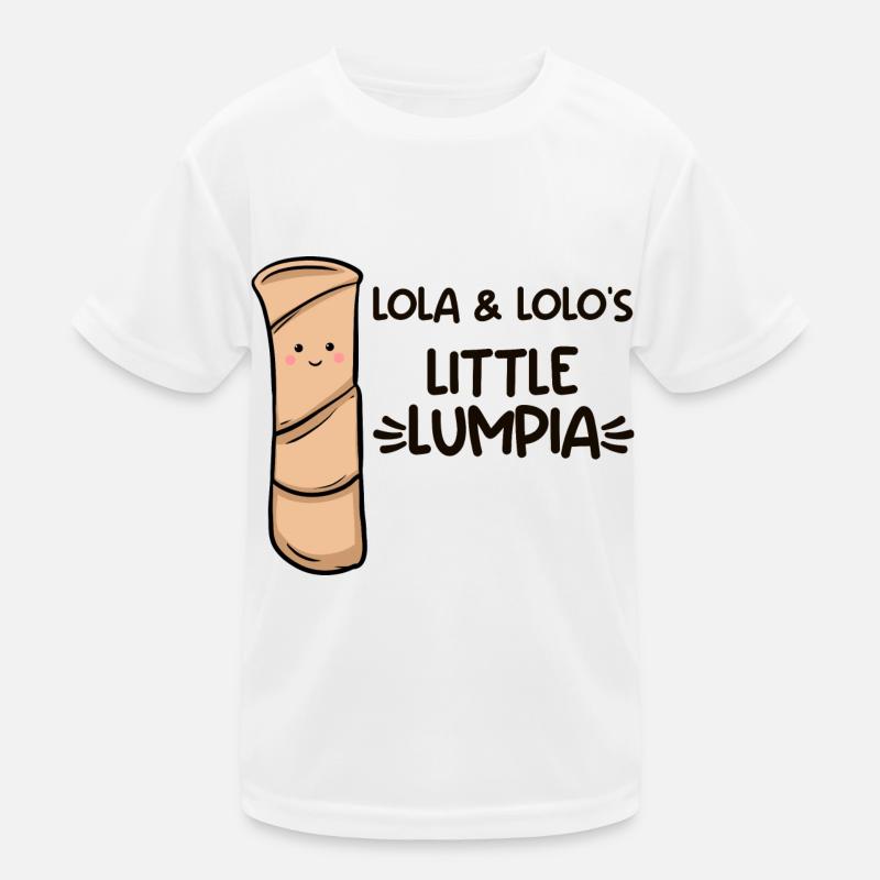 Philippines Filipino Spring Roll I Gift Kids Functional T-Shirt