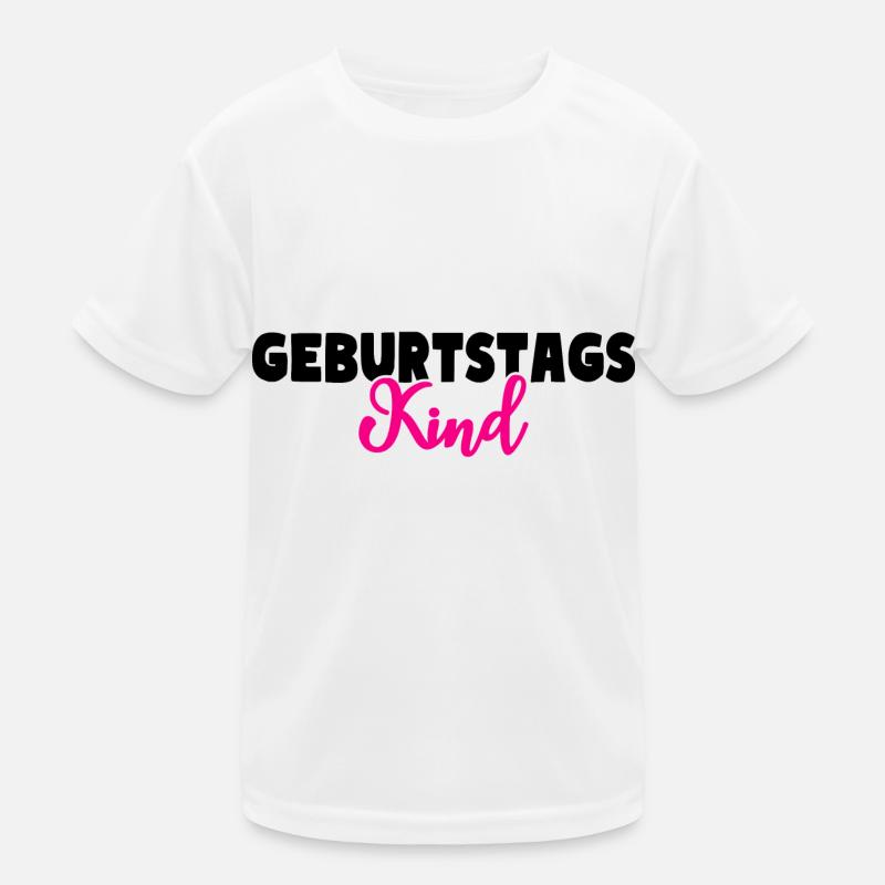 Geburtstagskind Geburtstag Mädchen Kinder Funktions-T-Shirt