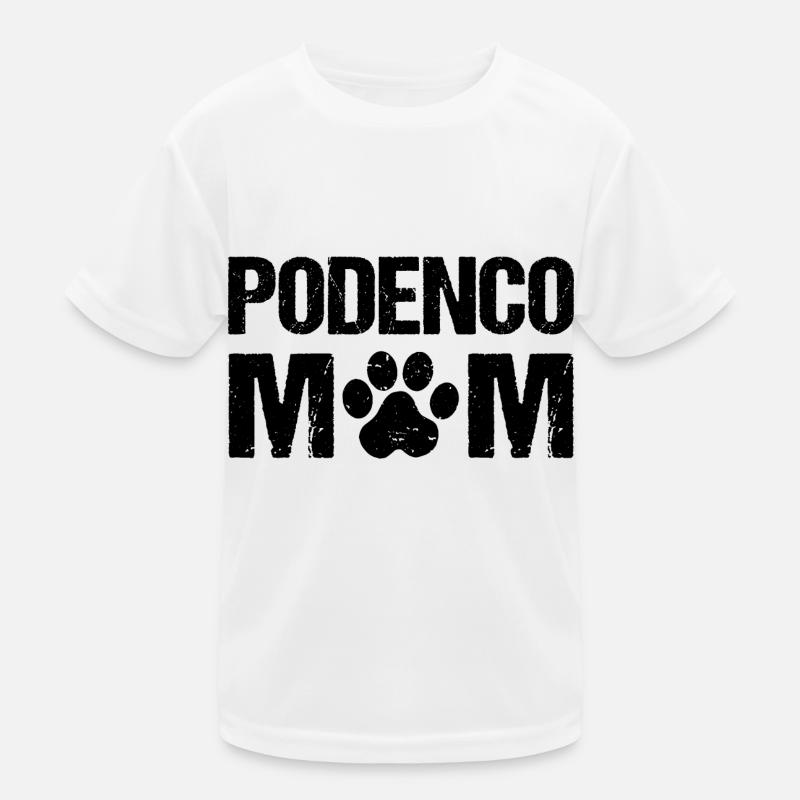 Podenco Mom Podenco Hunde Kinder Funktions-T-Shirt