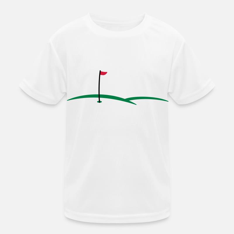 Golfloch 3c Kinder Funktions-T-Shirt