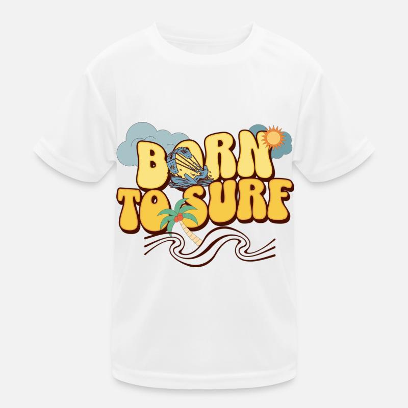 Kitesurf Kitesurfer Kiteboard Maglietta sportiva per bambini