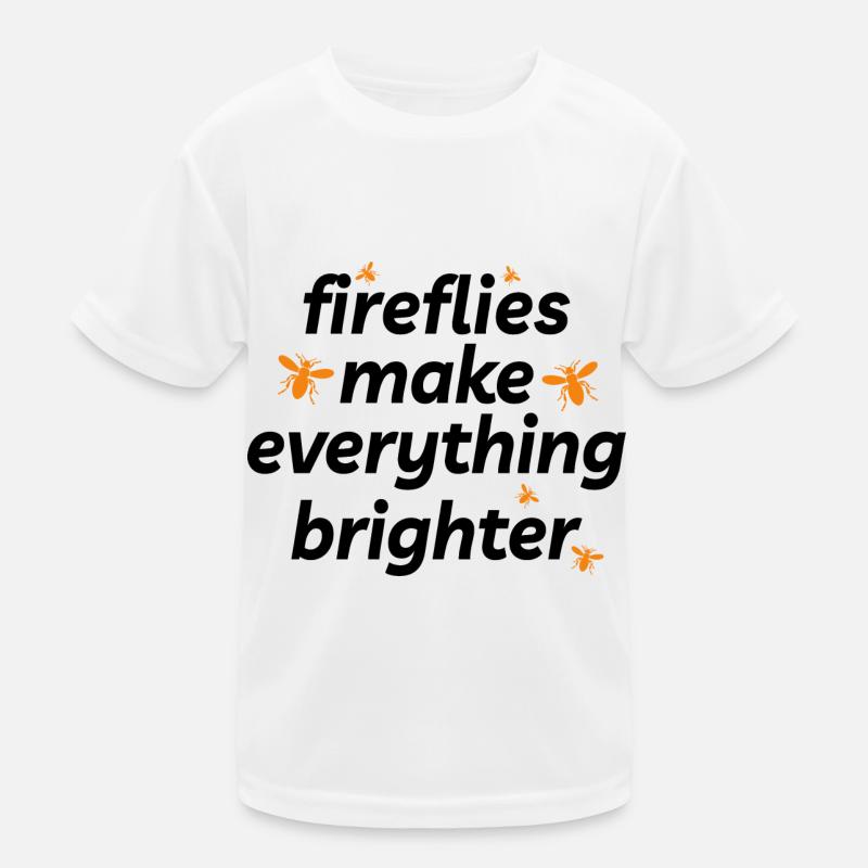 Lucioles Firefly Lightning Bug Insect Collector T-shirt sport Enfant