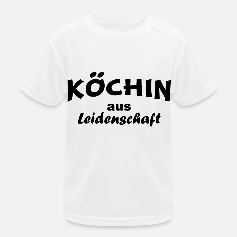 Köchin aus Leidenschaft Kinder Funktions-T-Shirt