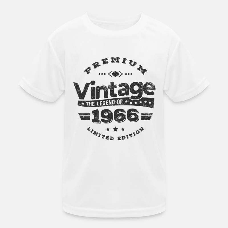 VINTAGE 1966 Kinder Funktions-T-Shirt