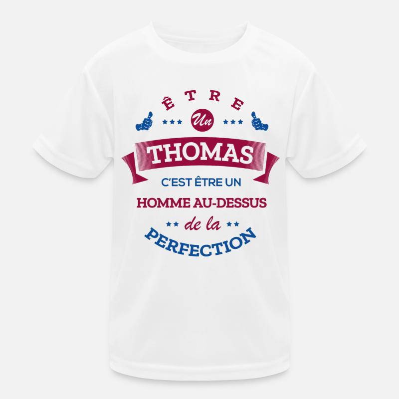 THOMAS PARFAIT - NOM THOMAS T-shirt sport Enfant