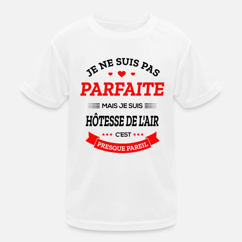 HÔTESSE DE L’AIR PARFAITE T-shirt sport Enfant