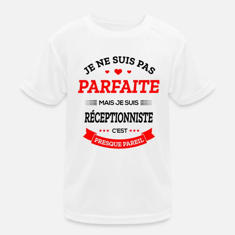 RÉCEPTIONNISTE PARFAITE T-shirt sport Enfant