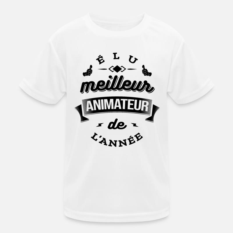 ÉLU MEILLEUR ANIMATEUR DE L'ANNÉE T-shirt sport Enfant