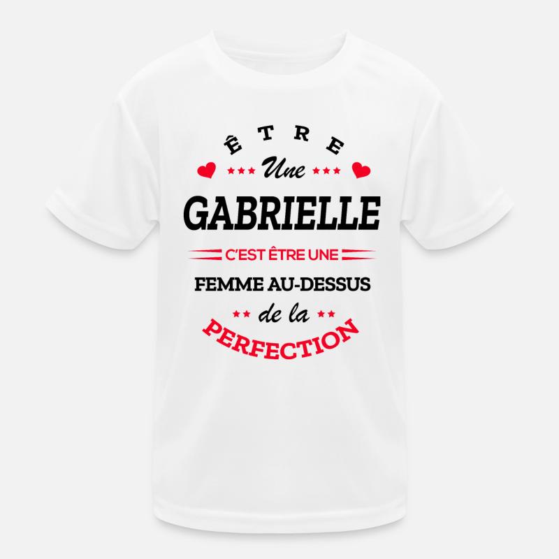 GABRIELLE PARFAITE - NOM GABRIELLE T-shirt sport Enfant