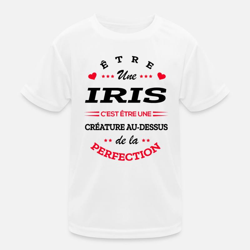 IRIS PARFAITE - NOM IRIS T-shirt sport Enfant