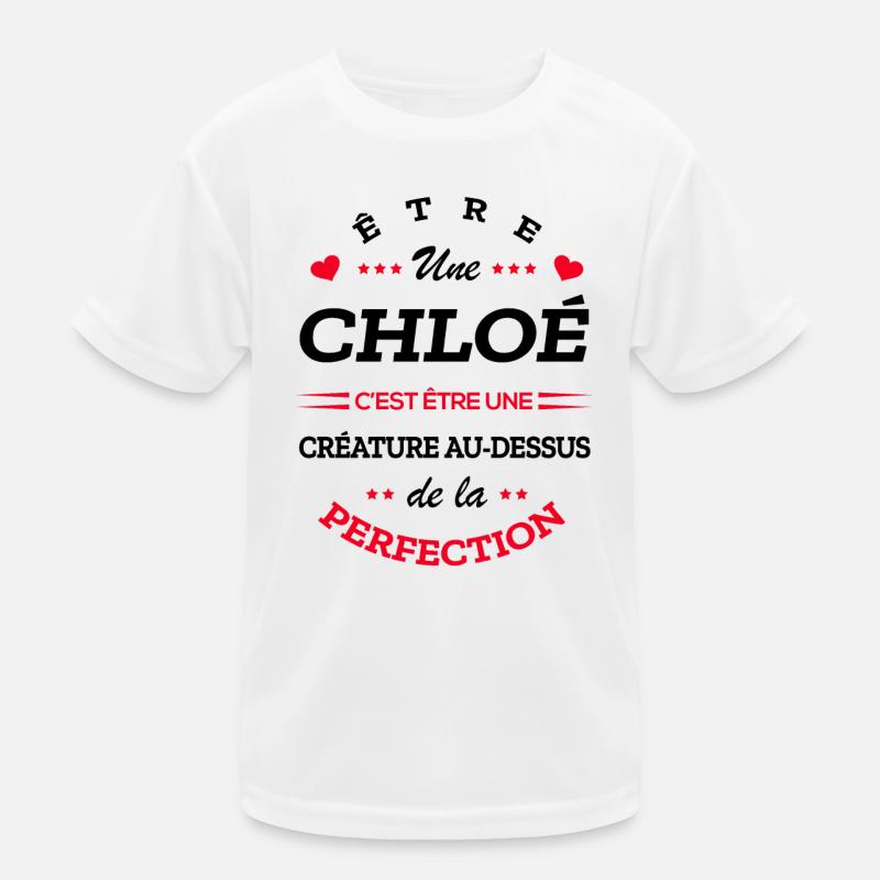 CHLOÉ PARFAITE - NOM CHLOÉ T-shirt sport Enfant