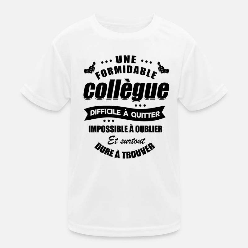 MEILLEURE COLLÈGUE IMPOSSIBLE À OUBLIER T-shirt sport Enfant