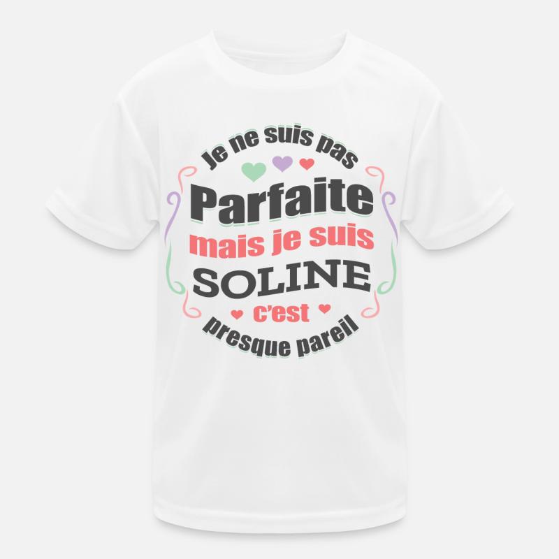 SOLINE PARFAITE - PRENOM SOLINE T-shirt sport Enfant